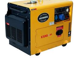 Генератор дизельный KAMA KDK-10000-SC3 7,5 кВт 3 фазы в наличии