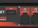 Genergy Limited 5000 V2 Генератор 4кВт Электростартер AVR Медная обмотка - фото 3