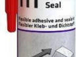 Клей-герметик, высокопрочный клей Sikaflex-111 Stick &amp; Seal, 300мл