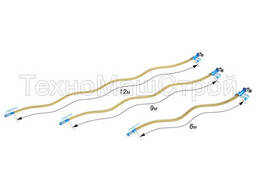 Гнучкий шнековий транспортер (спіральний конвеєр) 12 метрів