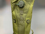 Гидратор тактический военный для воды KMS, 3 литра, Олива, гидратор-рюкзак - фото 2
