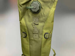 Гидратор тактический военный для воды KMS, 3 литра, Олива, гидратор-рюкзак