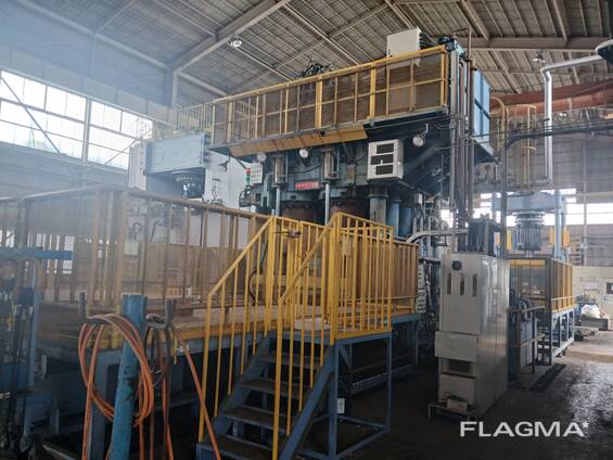 Гидравлический пресс для резины 4000 тонн Производитель: Ninama (Япония)