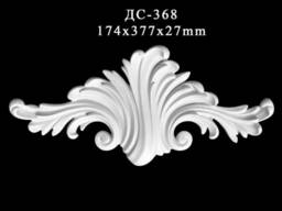 Гипсовый средник - Дс368_174x377x27mm_3D_nikas