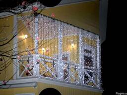 Гирлянда штора 2х3 метра, новогодняя подсветка