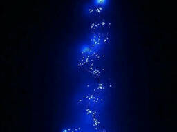 Гирлянда-пучок Конский хвост электрическая 200 Led синяя