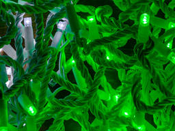 Гірлянда вулична зеленого кольору