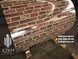 Гладкий лист под кирпич, плоский купить Киев, рулончик, покр - фото 2