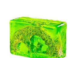 Глицериновое мыло куб org – киви и люфа 100г