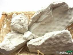 Глина Белая прессованная, пакет 500 г