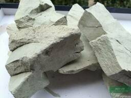 Глина Синяя кусковая, пакет 1 кг