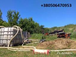 ГНБ Прокол под дорогой. Полтава, бестраншейная прокладка коммуникаций