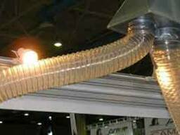 Гофра для всасывания пеллет, гофра для пеллет полиуретановая