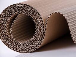 Гофрокартон двухслойный от производителя 10, 20, 50, 100м