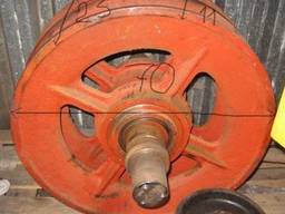 Голова стрелы на два ролика на драглайн.