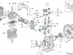 Головка компрессорная Италия BK119, 820 л. /мин.