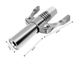 Головка шприца змащення універсальна під М6, М8, М10, М12, М14 з гнучким шлангом 27 см...