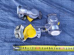 Головка соединительная автоматическая с клапаном желтая КрАЗ