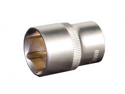 Головка торцева 6-гранна Mastertool ½" 21 мм L 40 мм CrV 78-0021