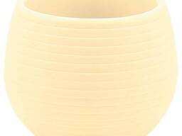 Горшок для цветов Colorful 0,55 л светло-желтый