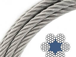 ГОСТ 2688-80: трос (канат) сталевий 11 мм