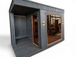 Готовая мобильная сауна 3.6×2.3×2.5м Gartensauna-61 от Thermowood Production