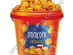 Сладкий готовый попкорн в упаковке, 1л
