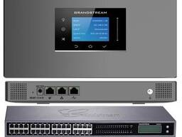 Grandstream UCM6300A, ip атс, 64 внутрішніх FXS, до 200 ip-абонентів, до 50 одн. викликів