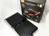 Гриль RAF R.2684 электрический, сэндвичница, с регулятором температуры и таймером 2000 Вт - фото 1
