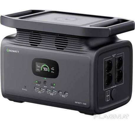 Growatt Infinity 1500, 2000 Вт Портативная зарядная электростанция