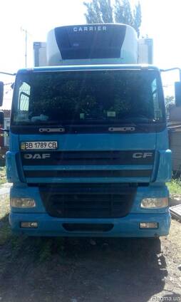 Грузоперевозки авто DAF реф термобудка от1 до 9 тон