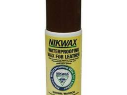 Губка Nikwax Waterproofing Wax for Leather 125мл коричневая