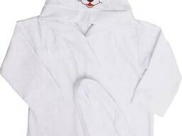 Халат для мальчиков Валери-Текс 1652-20-280-002 116 см Белый