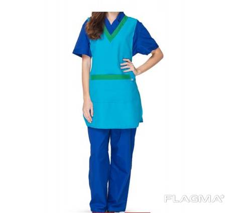 Халат накидка рабочий в наличии