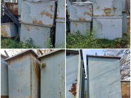 Гальванічні ванни (металічні) 1,14 - 3,3 м3