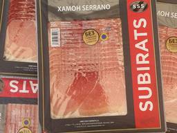Хамон. SUBIRATS. Испания. Колбаса. Мясо.