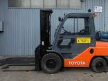 Газовий навантажувач Toyota 02-8FGJF35 3.5т кара, вилочный погрузчик - фото 1