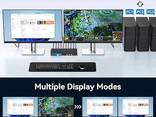 Vpfct HDMI 2.0 + DisplayPort 1.4 KVM Switch Vp-sw331 для 3 компьютеров и 2 мониторов - фото 5
