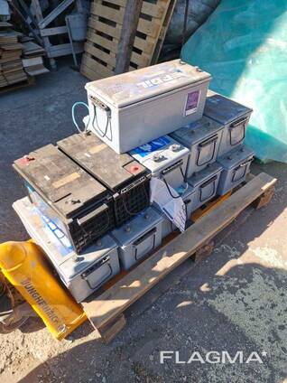 Гелеві акумулятори Erdil Gel Power 150Ah та 120Ah (11 шт. )