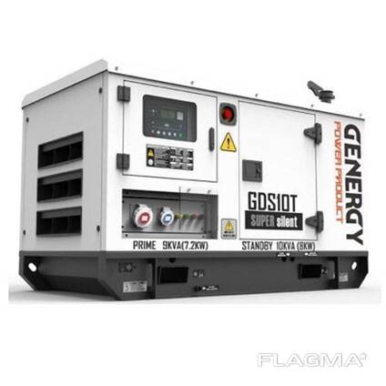 Дизельгенератор Genergy GDS10T 7.2 кВт 380 В