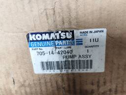 Гідравлічний насос Komatsu 705-14-42040, оригінал, новий, Made in Japan