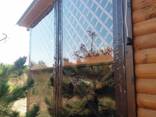 Гнучкі вікна для веранди з дерев'яного бруса - фото 3