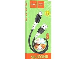 Hoco X82 Silicone USB Type-C Cable Black