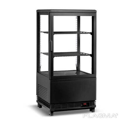 Холодильный шкаф-витрина 58л Reednee RT58B black