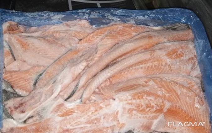 Хребты лосося см с мясом Vikenco Норвегия ящ. 18 кг, в Киеве