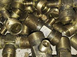 Хрестовина головного тормозного крана зил 130 / 131 латунь