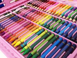 Художественный набор чемодан для творчества 208 предметов, Наборы для юного художника. .. .