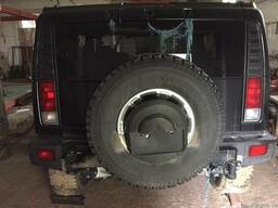 Hummer H2 после пожара