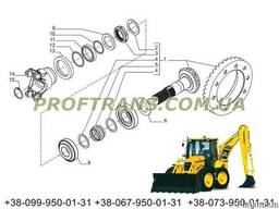 Хвостовик и планетарка Komatsu WB97S Коматсу редуктор