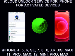 ICloud Unlock Service, Device With menu Access, iPhone and iPad All Models Supported
